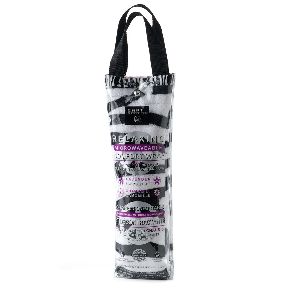 Earth Therapeutics Zebra Anti Stress Comfort Wrap