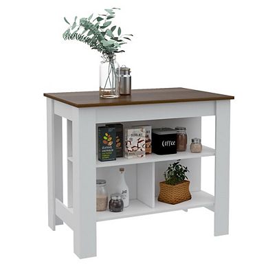 Georgia Three-Drawer Dresser Black MDF