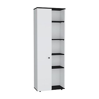 Ambery 180 Armoire White MDF