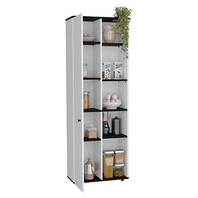 Ambery 180 Armoire White MDF