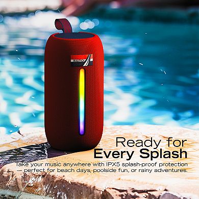 Nautica SP600 True Wireless Outdoor Portable Speaker, Perfect for Camping, Beach, Backyard & Travel