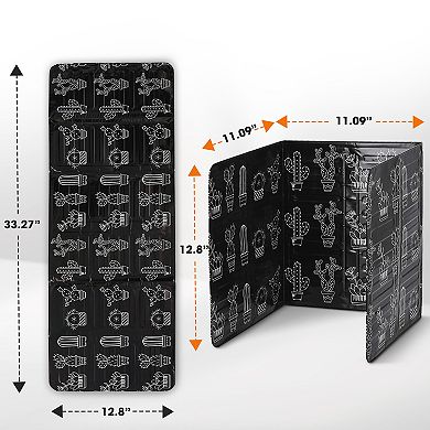 Cheer Collection Foldable Aluminum Oil Splatter Guard Plates Set of 2 Keeps Kitchen Walls Clean and