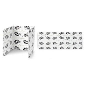 Cheer Collection Foldable Aluminum Oil Splatter Guard Plates Set of 2 Keeps Kitchen Walls Clean and