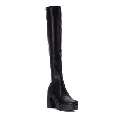 Refresh Collection Women's Heeled Knee High Boots 171437