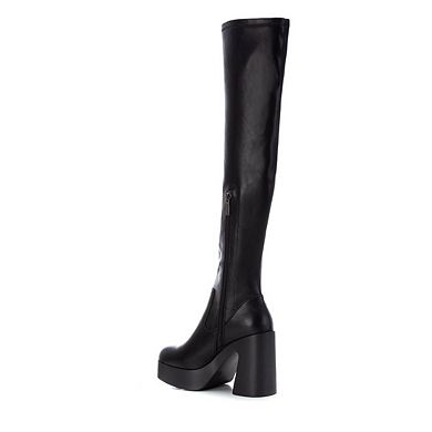 Refresh Collection Women's Heeled Knee High Boots 171437