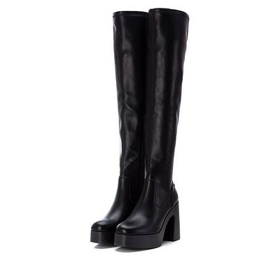 Refresh Collection Women's Heeled Knee High Boots 171437