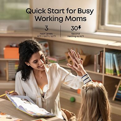 Eufy Wearable Breast Pump with HeatFlow Technology