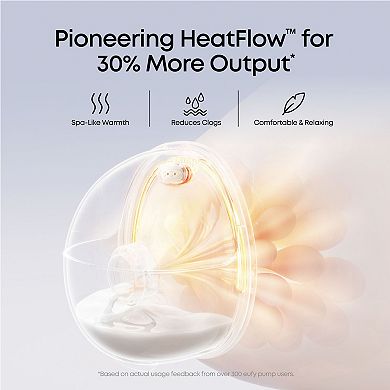 Eufy Wearable Breast Pump with HeatFlow Technology