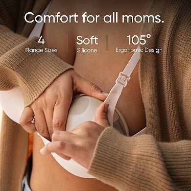 Eufy Wearable Breast Pump with HeatFlow Technology