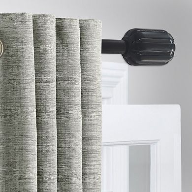 Popular Bath Naya 3/4-Inch Diameter Adjustable Decorative Curtain Rod