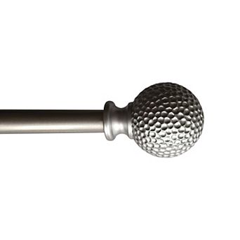 Popular Bath Malta 3/4-Inch Adjustable Decorative Curtain Rod