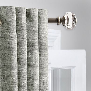 Popular Bath Azure 3/4-Inch Adjustable Decorative Curtain Rod