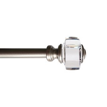 Popular Bath Azure 3/4-Inch Adjustable Decorative Curtain Rod