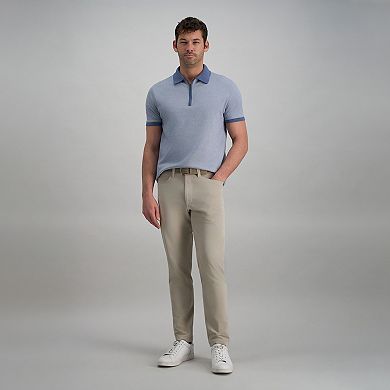 Men's Haggar® Sport Stretch Knit 5-Pocket Straight Fit Pants