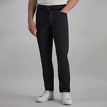 Men's Haggar® Sport Stretch Knit 5-Pocket Straight Fit Pants