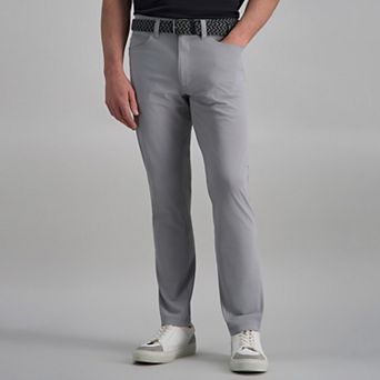 Men's Haggar® Sport Stretch Knit 5-Pocket Straight Fit Pants