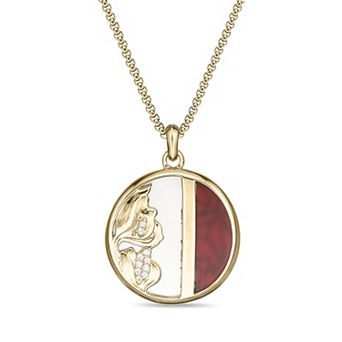 Gemminded 14k Gold Flash Plated Multi-Gemstone Pendant Necklace