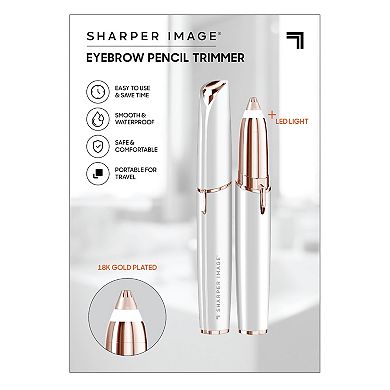 Sharper Image Eyebrow Pencil Hair Remover & Trimmer