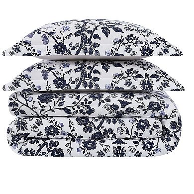 Brooklyn Loom Ava Floral Comforter Set with Shams