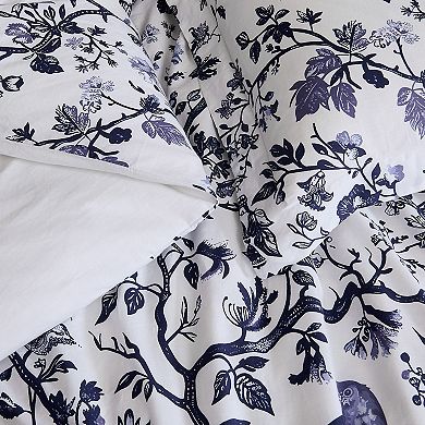 Brooklyn Loom Ava Floral Duvet Cover Set with Shams
