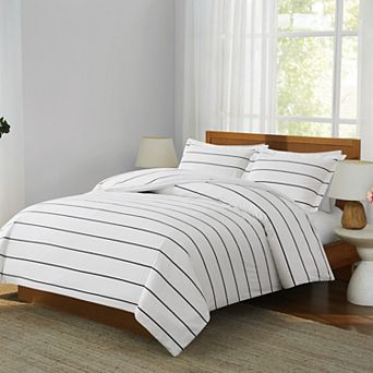 Brooklyn Loom Hayward Stripe Comforter & Sham Set