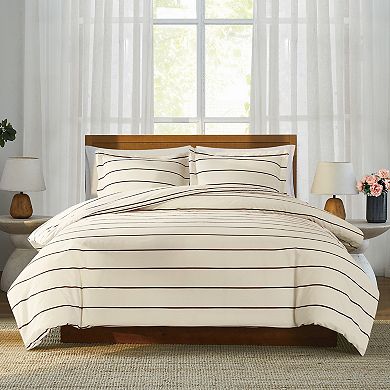 Brooklyn Loom Hayward Stripe Duvet Cover & Sham Set