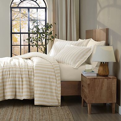 Brooklyn Loom Levi Stripe Comforter Set with Shams