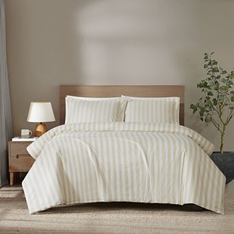 Brooklyn Loom Levi Stripe Comforter Set with Shams