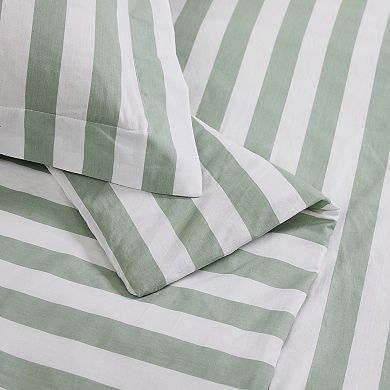 Brooklyn Loom Levi Stripe Duvet Cover & Sham Set
