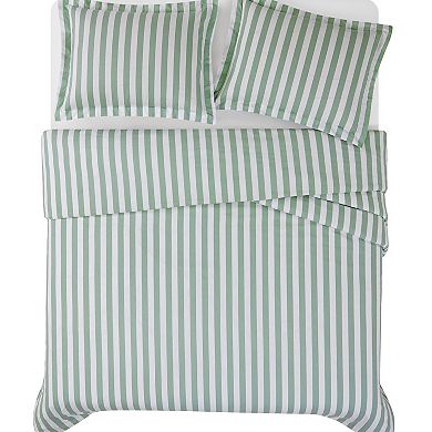 Brooklyn Loom Levi Stripe Duvet Cover & Sham Set
