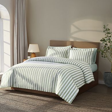 Brooklyn Loom Levi Stripe Duvet Cover & Sham Set
