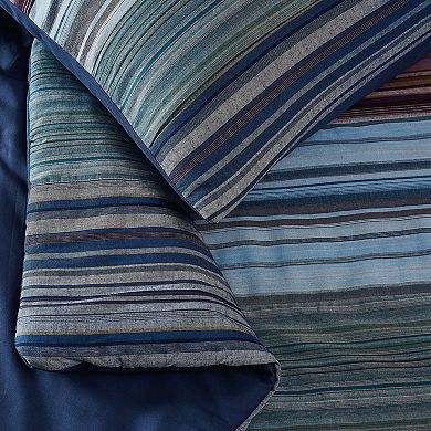 Brooklyn Loom Met Stripe Yarn Dye Comforter Set with Shams