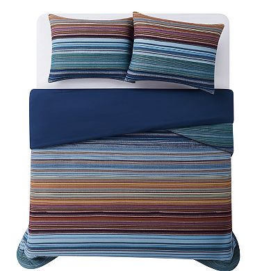 Brooklyn Loom Met Stripe Yarn Dye Comforter Set with Shams