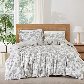 Brooklyn Loom Mila Floral Comforter Set with Shams