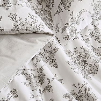 Brooklyn Loom Mila Floral Duvet Cover Set with Shams