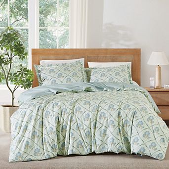 Brooklyn Loom Olivia Floral Duvet Cover & Sham Set