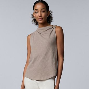 Women's Simply Vera Vera Wang Hardware Tank Top