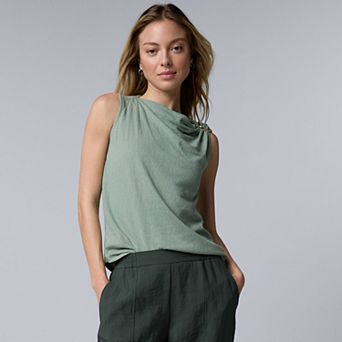Women's Simply Vera Vera Wang Hardware Tank Top