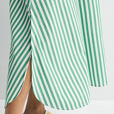 Women's Sonoma Goods For Life® Poplin Maxi Skirt