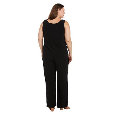 Plus Size R&M Richards 3-pc. Pantsuit
