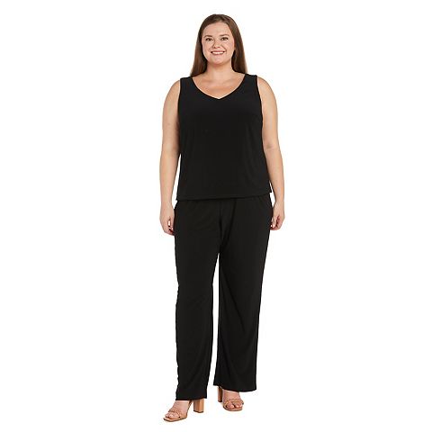 Женские платья R&M Plus Size R&M Richards 3 pc Pantsuit