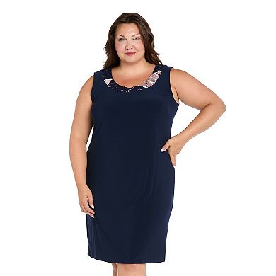 Plus Size R&M Richards Jacket Dress