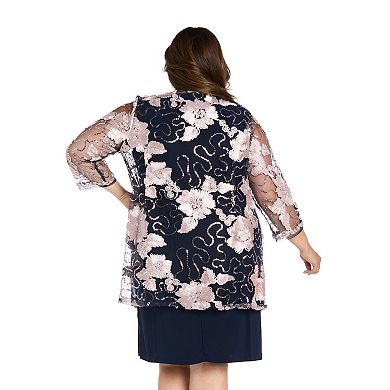Plus Size R&M Richards Jacket Dress