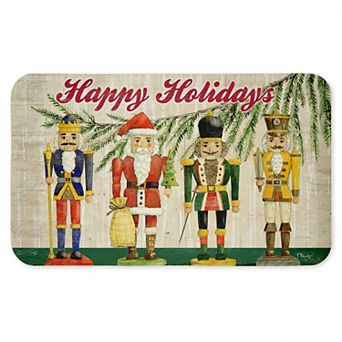 Stupell Home Decor Classic Nutcrackers Holiday Mat