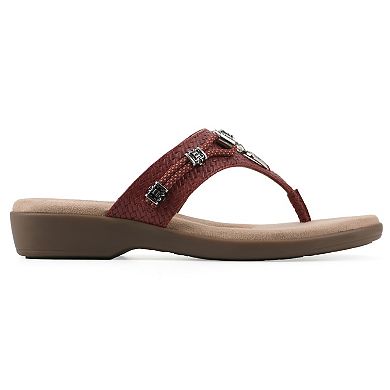 Cliffs by White Mountain Bainah Women's Thong Sandals