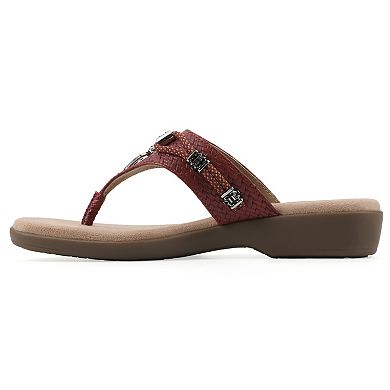 Cliffs by White Mountain Bainah Women's Thong Sandals