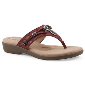 Cliffs by White Mountain Bainah Women's Thong Sandals