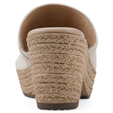 Cliffs by White Mountain Birkley Women's Wedge Sandals