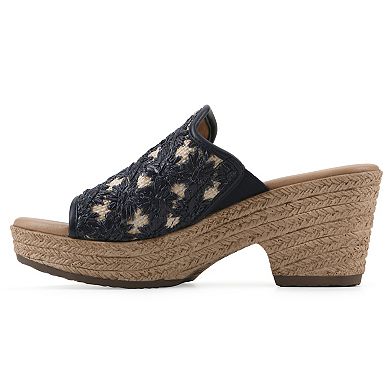Cliffs by White Mountain Bizzie Women's Wedge Sandals