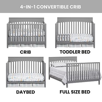 Oxford Baby Harper 4-in-1 Convertible Crib